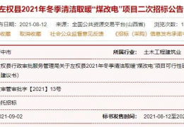 雞西快訊：山東、山西、河北等地12個清潔取暖項目招采公告！