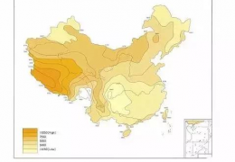 雙鴨山全國(guó)34省太陽(yáng)能資源朂全圖集！值得收藏！